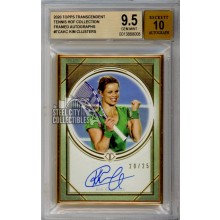 Kim Clijsters 2020 Topps Transcendent Tennis Autograph Card /25 BGS 9.5 Gem Mint