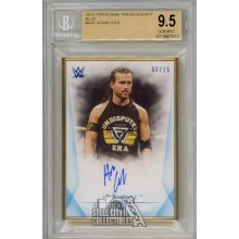 Adam Cole 2019 Topps Transcendent Blue Autograph Card 09/15 BGS 9.5 Gem Mint