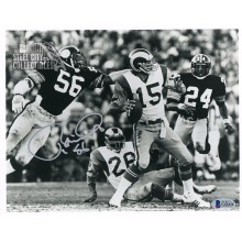 Robin Cole Autographed Pittsburgh Steelers 8x10 Photo - BAS COA (Silver Ink)