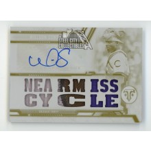 Willson Contreras 2020 Triple Threads Autograph Patch Plate Card #TTAR-WC1 1/1