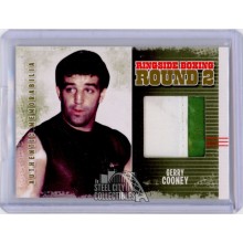 Gerry Cooney 2011 Ringside Round 2 Boxing Gold Patch Card #AM-48 /10