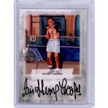 Henry Cooper 2010 Ringside Round 2 Boxing Autograph Card #A-HCO2