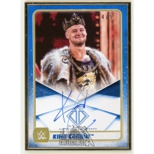 King Corbin 2020 Topps Transcendent WWE Autographed Card /5