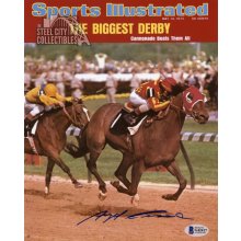 Angel Cordero Jr Autographed Cannonade 8x10 Photo - BAS COA