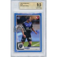 Cade Cowell 2020 Bowman MLS Soccer Blue Rookie Card /150 #79 BGS 9.5 Gem Mint