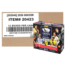 2026 Panini Crown Royale National Women's Soccer League NWSL Soccer Hobby 12-Box Case