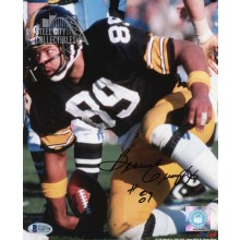 Bennie Cunningham Autographed Pittsburgh Steelers 8x10 Photo - BAS COA