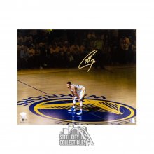 Stephen Curry Autographed Golden State Warriors 16x20 Photo - JSA COA (Gold Ink)