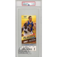 Stephen Curry Autographed 2014 NBA Round 2 Game F Ticket PSA/DNA