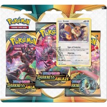 Pokemon Sword & Shield Darkness Ablaze 3 Pack Blister Pack