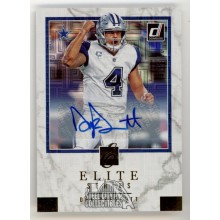 Dak Prescott 2018 Panini Donruss Elite Series Autograph Card #ES-8 05/10