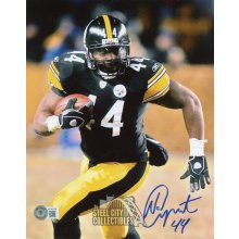Najeh Davenport Autographed Pittsburgh Steelers 8x10 Photo - BAS