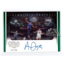 Anthony Davis 2014-15 Panini Gala Cinematic Autograph Card #6 12/25