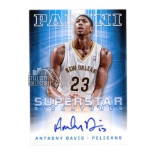 Anthony Davis 2013-14 Panini Superstar Signatures Autograph Card #5