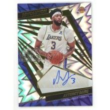 Anthony Davis 2021-22 Panini Revolution Fractal Autograph Card #AG-ADV 026/100