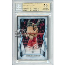 Angelo Dawkins 2020 Topps Transcendent WWE Collection Card #3 04/50 BGS 10