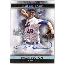 Jacob deGrom 2019 Topps Diamond Icons Auto 8/25