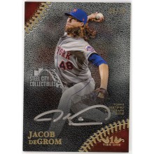 Jacob deGrom 2018 Topps Tier One Prime Performers Auto 8/10