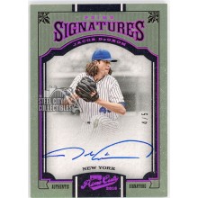 Jacob deGrom 2016 Prime Cuts Prime Signatures Auto 4/5 (Minor Surface Indent)