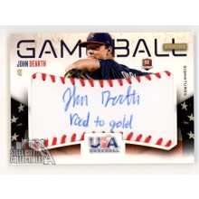 John Dearth 2014 Panini USA Ball Autograph Card #61 05/10