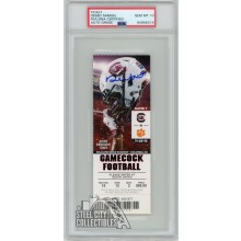 Deebo Samuel 2015 South Carolina Vs Clemson Autographed Ticket PSA/DNA 10 (1st TD)
