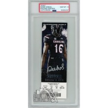 Deebo Samuel 2016 South Carolina Vs Georgia Autographed Ticket PSA/DNA 10
