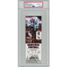 Deebo Samuel 2015 South Carolina Vs UCF Autographed Ticket PSA/DNA 10