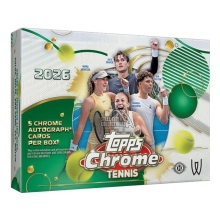 2026 Topps Chrome Tennis Delight Box