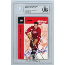 Alex Delvecchio 1995-96 Parkhurst 66-67 Autographed Card #53 - BAS