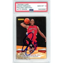 DeMar Derozan 2009-10 Panini Basketball Autograph Rookie Card #359 PSA/DNA 10