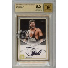 Diesel 2020 Topps Transcendent WWE Autograph Card 18/25 BGS 9.5