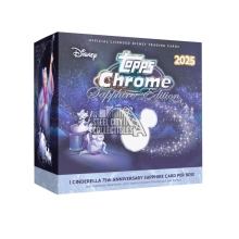 2025 Topps Disney Chrome Sapphire Edition Box
