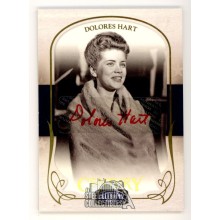Dolores Hart 2008 Donruss Celebrity Cuts Century Autograph Card #18 162/200
