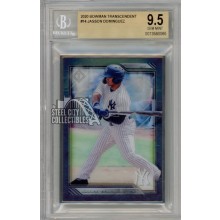 Jasson Dominguez 2020 Bowman Transcendent Rookie Card #14 092/100 BGS 9.5