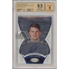 Luka Doncic 2018-19 Panini Certified Potential Autograph Rookie Card #CP-LD BGS 9.5