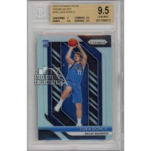 Luka Doncic 2018-19 Panini Prizm Silver Rookie Card #280 BGS 9.5 Gem Mint