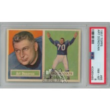 Art Donovan 1957 Topps Card #65 PSA 8 NM-MT