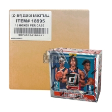 2025-26 Panini Donruss Basketball Hobby 16-Box Case