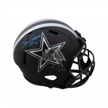 Tony Dorsett HOF Autographed Cowboys Eclipse Replica Full-Size Helmet - BAS COA