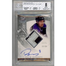 Drew Doughty 2008-09 Upper Deck The Cup Autograph Rookie Patch Card 32/99 BGS 8