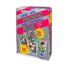 1991 Pacific Plus Series 1 Football Wax Box