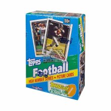 1992 Topps Football High Number Series Box