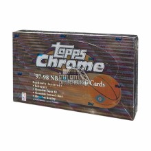 1997-98 Topps Chrome Basketball Hobby Box