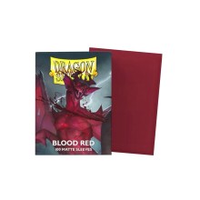 Dragon Shield Matte Blood Red Sleeves 100ct Box