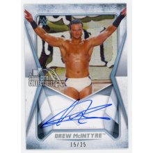 Drew McIntyre 2020 Topps WWE Transcendent VIP Autograph Card DM1 /25