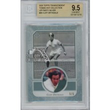 Cliff Drysdale 2020 Topps Transcendent VIP Silver Card #28 5/5 BGS 9.5 Gem Mint