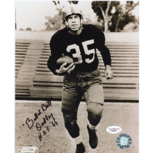 Bill Dudley "Bullet" HOF 66 Autographed Pittsburgh Steelers 8x10 Photo - JSA (Black Ink)