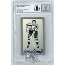 Woody Dumart Pre-Parkie Autographed Card /1000 - BAS 10
