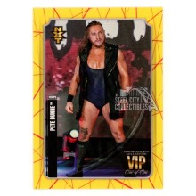 Pete Dunne 2020 Topps Transcendent WWE VIP Yellow Red Card #29 1/1