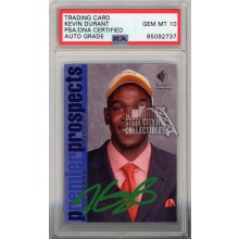 Kevin Durant 2007-08 Upper Deck SP Autograph Rookie Card #106 PSA/DNA 10 (Green)